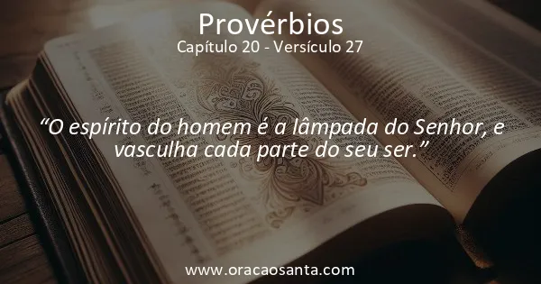 Provérbios 20:27