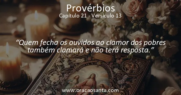 Provérbios 21:13
