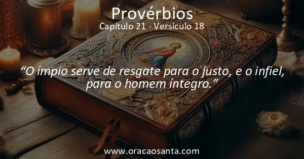 Provérbios 21:18