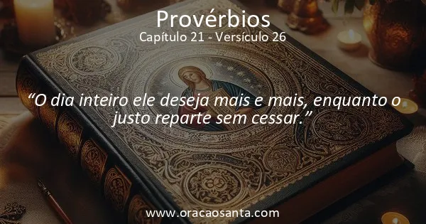 Provérbios 21:26