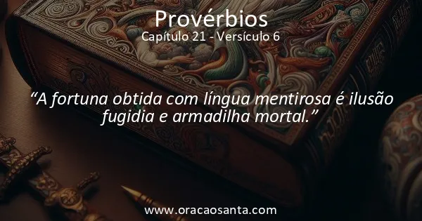 Provérbios 21:6