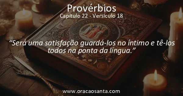 Provérbios 22:18