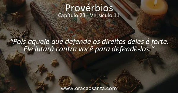 Provérbios 23:11
