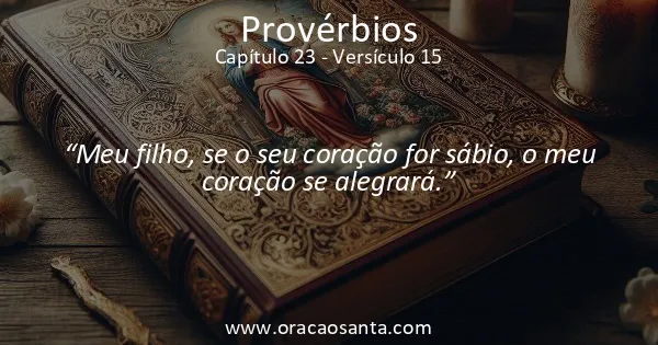 Provérbios 23:15