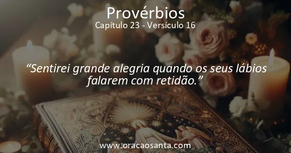 Provérbios 23:16
