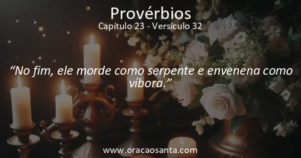 Provérbios 23:32