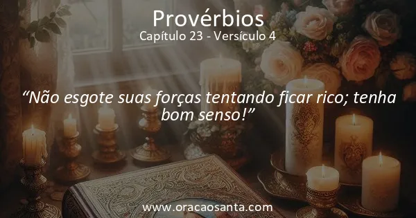 Provérbios 23:4