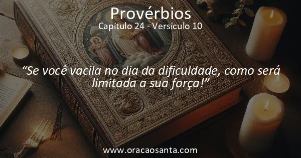 Provérbios 24:10