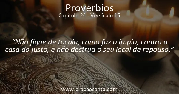 Provérbios 24:15