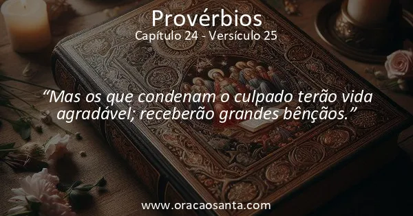 Provérbios 24:25