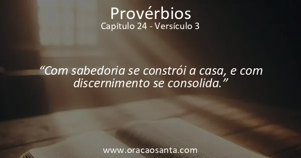 Provérbios 24:3