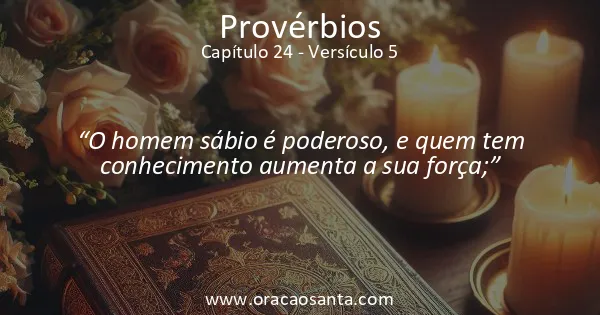 Provérbios 24:5