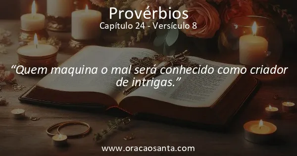 Provérbios 24:8