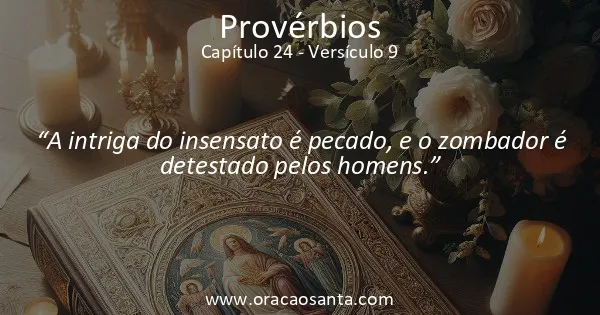Provérbios 24:9