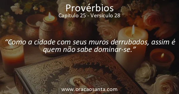 Provérbios 25:28