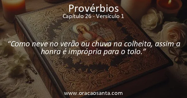 Provérbios 26:1