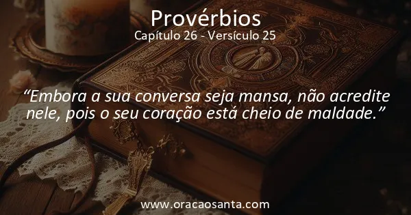 Provérbios 26:25