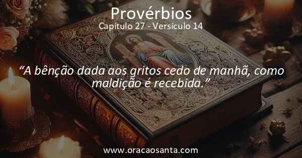 Provérbios 27:14