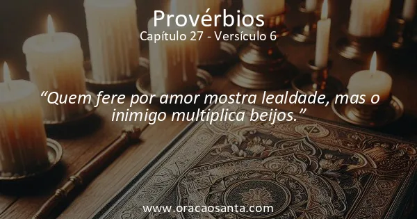 Provérbios 27:6