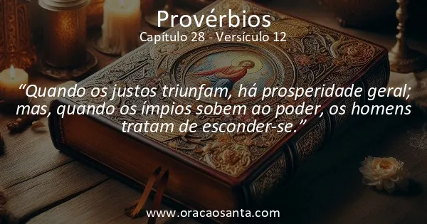 Provérbios 28:12