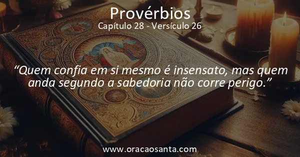 Provérbios 28:26