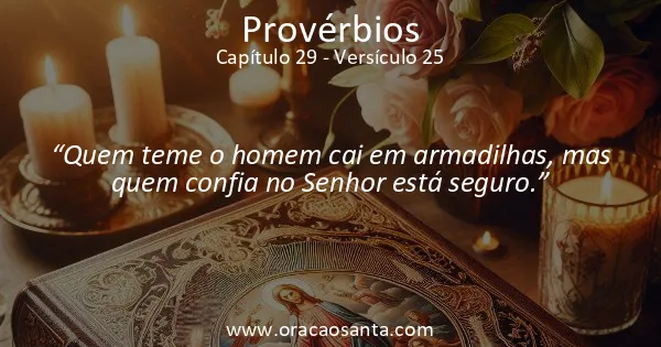 Provérbios 29:25