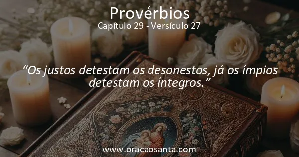 Provérbios 29:27