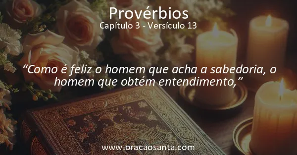 Provérbios 3:13