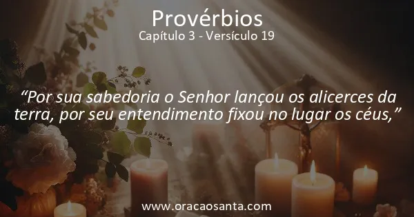 Provérbios 3:19