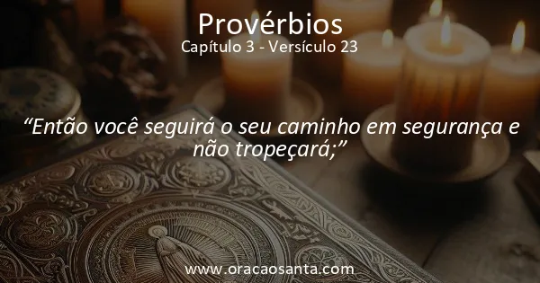 Provérbios 3:23