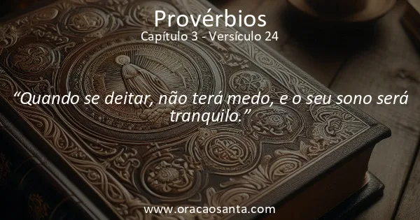 Provérbios 3:24