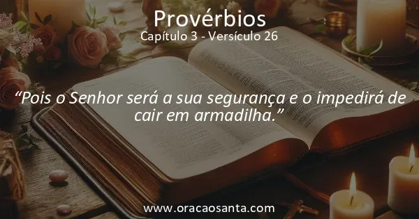 Provérbios 3:26