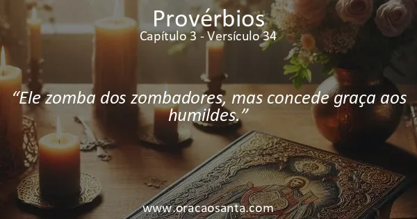 Provérbios 3:34
