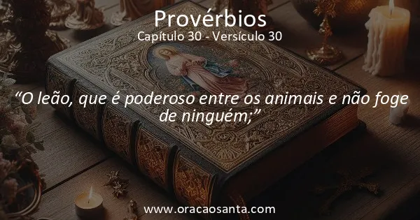 Provérbios 30:30