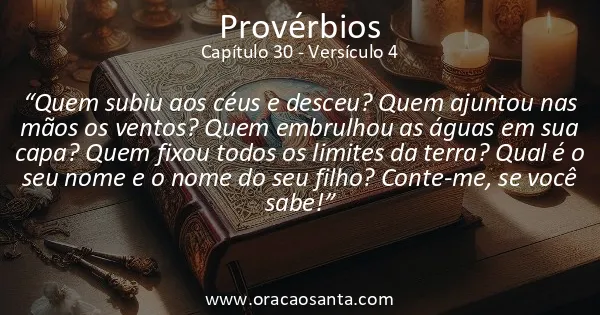 Provérbios 30:4