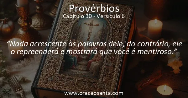 Provérbios 30:6