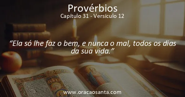 Provérbios 31:12