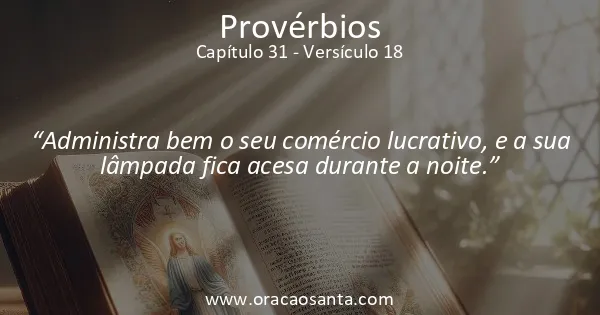 Provérbios 31:18
