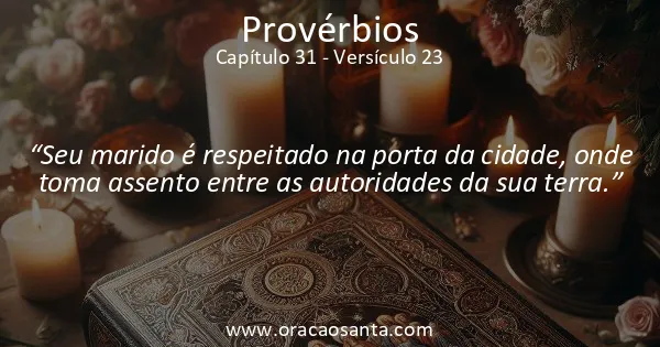 Provérbios 31:23