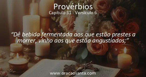 Provérbios 31:6