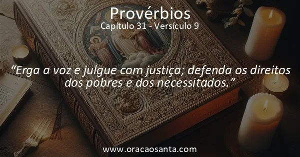 Provérbios 31:9