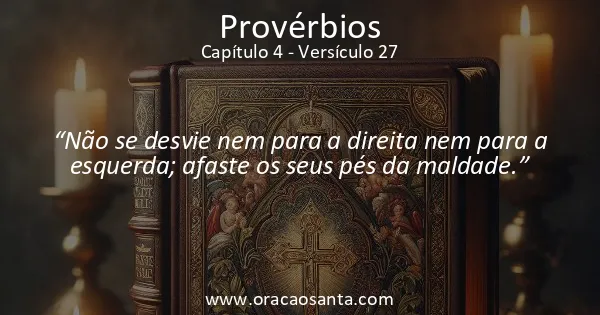 Provérbios 4:27