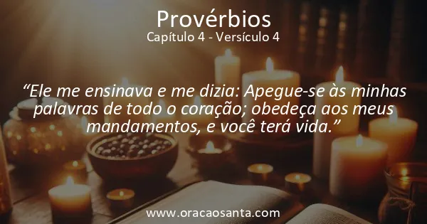 Provérbios 4:4