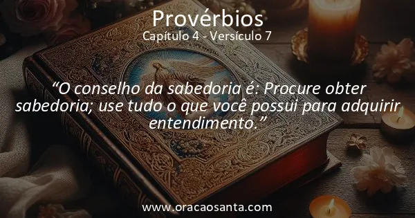 Provérbios 4:7