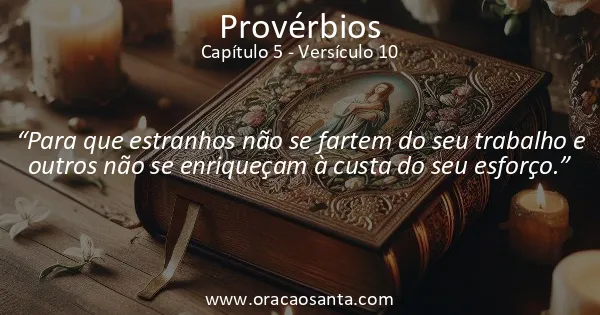 Provérbios 5:10