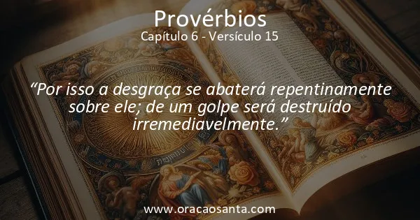 Provérbios 6:15