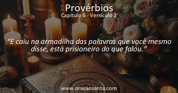 Provérbios 6:2