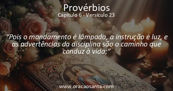 Provérbios 6:23