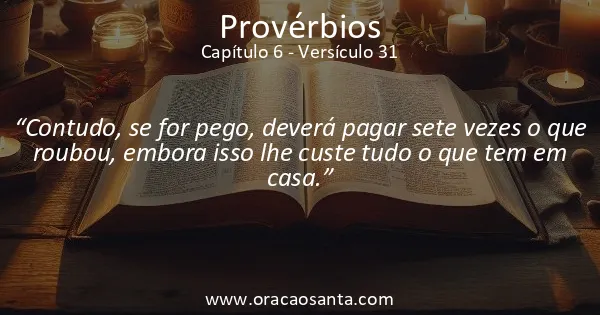 Provérbios 6:31