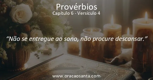 Provérbios 6:4